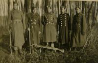 group of soldiers - former members of Blaník resistance organization