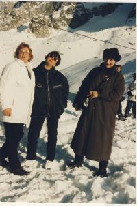 Dana Němcová v Chamonix, cena Dobré vůle, 1997