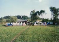 Camping with the children from the Vinohrady congregation, Mysliv 1995