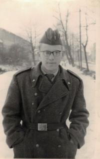 Jaromír Dus, vojenská služba, České Budějovice 1963