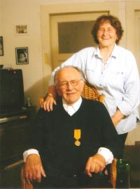 A. Kocáb s manželkou