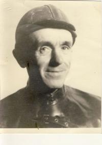 Ludví Škultéty Sr. in the miner's clothing