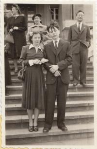 1950, wedding of Asaf Auerbach