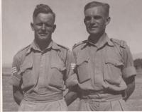 AT course, Baalbek, 1941, Jan Koukol on the left
