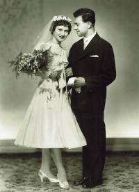 1959; svatba