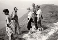1982; Roháče, dovolená se Šimečky a dcerami