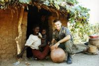 Stanislav Gazdík na misi v Čadu 1998