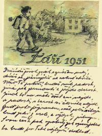 Letter from the prison to his family