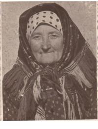 Matka Anna Hubená, roz. Slunská