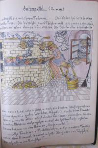 ilustrované básně od Friederike Rudolfph učitelky z Brna, která zahynula v internačním táboře ve Svatobořicích a učila pamětnici