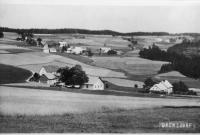 Zaniklá obec Hraničky (Gränzdorf), okr. Jeseník, před odsunem Němců- v roce 1959-1960 obec zbořena a dnes stojí pouze jeden dům (3)