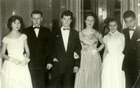 At the ball (uncle on the very right)