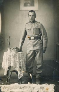 3-otec Blanky Císařovské  Josef Charvát před rokem 1914