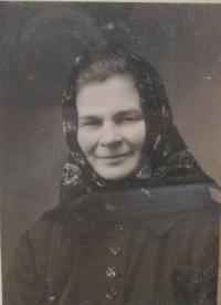 Terezie Adamcová (Trnavská)- maminka pamětníka