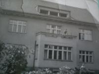 The Partyš family's villa, 1945