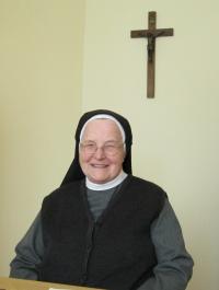 Sister Pavla Křivánková in Kroměříž, April 2011