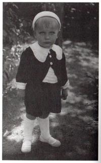 Jaroslav Med ve dvou letech