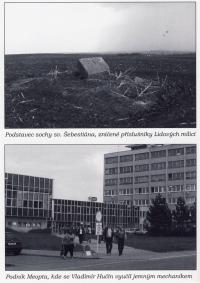 Photos from a book about Vladimír Hučín III
