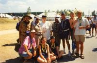 Mezinárodní skupina na Jamboree 95