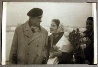 Svatební fotografie s manželem - 1959