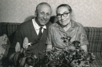 Jan a Žofie Bláhovi, rodiče 1975