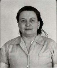 Růžena Vacková - fotografie ze spisu StB