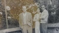 Rudolf with his friend and wife, circa 1962 - 1964