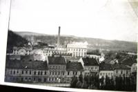 Kralupy nad Labem před bombardováním - cukrovar