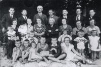 Family of teacher Josef Vlk (1935)