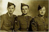 Members of the Clay-Eva squad. Far right is Antonín Bartoš