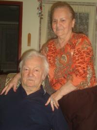 Evžen Basch s manželkou
