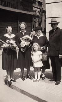 Graduating from the University, 1950