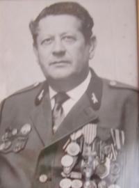 Manžel Václav Čvančara, který bojoval v 1. čs. sboru