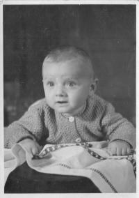 Jan Ruml kolem tří let věku