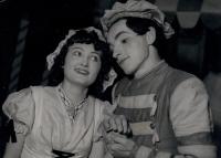 Z představení Benátská maškaráda (1939)