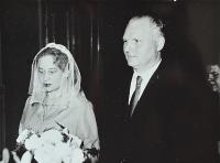 The wedding of Juliána and Miroslav Lápka