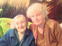 Vlevo Emilie Varská, vpravo Emilie Kuročenko, 14.7.2013