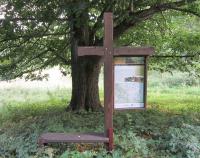 Cross as a memorial of the now defunct village Kamenné