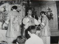 Ordaining a priest in 1966