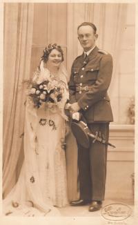 Svatba strýce Františka Nováka, cca 1932