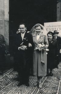 wedding 1955