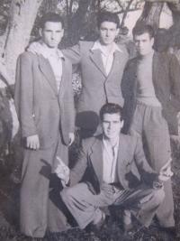 Silvio with his company