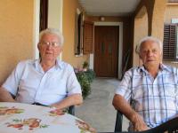 With his brother in Medulin