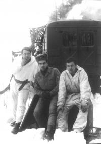 Winter training in Mrákotín (Mr. Foršt in the middle)