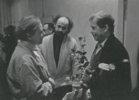 John Bok and Václav Havel