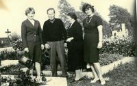 Ludmila (left) with her fellow inmates Bětuška and sister-in-law Libuše, 1965