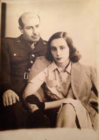 Taťána Lukešová with father