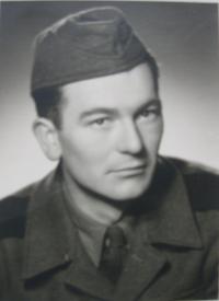 Husband during the military service