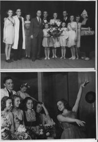 Dancing with Mobi Urbanová in Zlín, May 15-16, 1946