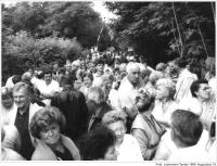 Osztrák vendégek a páneurópai pikniken, 1989. augusztus 19. 